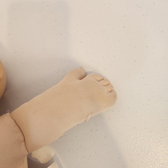 Vintage 1982 Cabbage Patch Kids Baby Doll Kid 14" Bald Head Blue Eyes Mold 1 - Picture 3 of 12